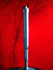 Vintage 1950s RCA SK-39 / Electro Voice 636 dynamic microphone Hi Z Belden cable