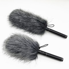 Mic Furry Windscreen Easy to Use Mic Windjammer for Interview Outdoor Use