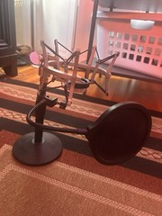 Microphone Stand (for Neumann Microphone 102) Or Bluebird