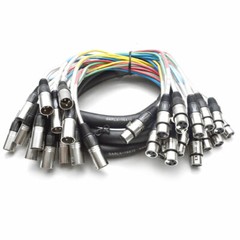 NEW 16 CHANNEL XLR SNAKE CABLE -10 Feet Pro Audio Patch