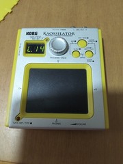 Korg Kaossilator KO-1 Dynamic Synthesizer Yellow Tested Working B