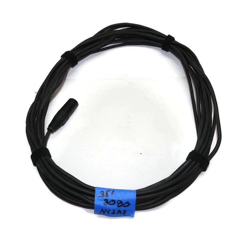 Mogami 3080 Mic Cable 110 Ohm AES/EBU Digital Audio Cable 35ft w/ One NC3MX