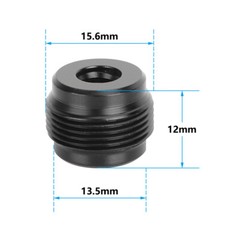 CAMVATE 5Pcs Aluminum Microphone Stand Adapter 1/4″-20 Female to 5/8″-27 Male