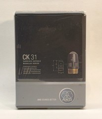 AKG Modular Series Microphone Capsule  CK 31 Cardioid Polar Pattern New in Box