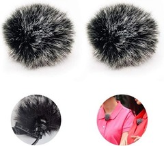 2 Pcs Lavalier Wind Muffs, 0.4Inch – Essential Accessory for Clear Outdoor Audio