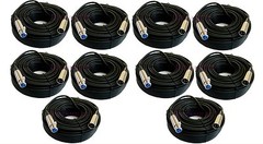 10x 50Ft XLR 3-Pin Male to Female Audio Extension Mic Microphone Balanced Cable