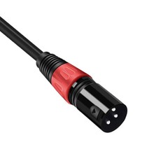 XLR 3 Pins Male to 3.5mm (1/8″) TRS Female Microphone Extension Adapter Cable
