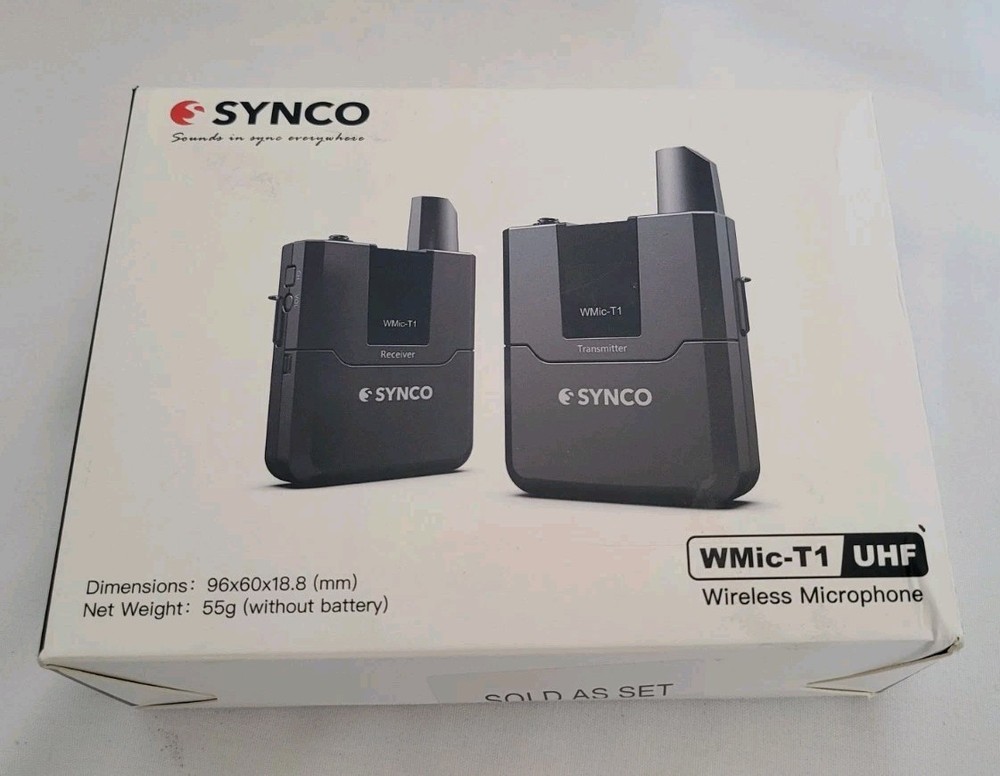 Synco WMic – T1 Wireless Lavalier Mic Kit