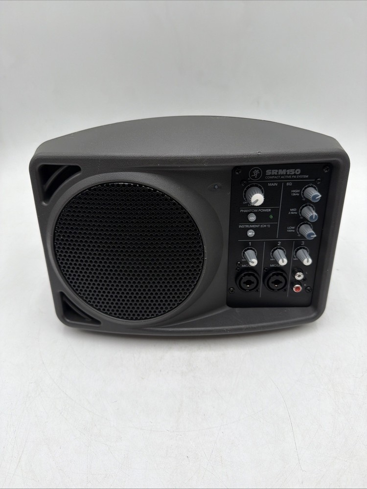 Mackie SRM150 150 W Powered Active PA Monitor Speaker For Parts Read