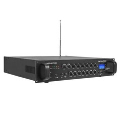 Sound Town 360 W 6-Zone 70V/100V Commercial Power Amp with Bluetooth PAC360-6