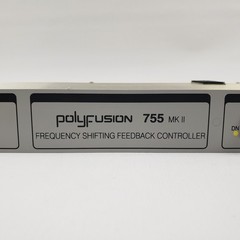 FOR PARTS Polyfusion 755 MK II Frequency Shifting Feedback Controller VTG Rack