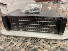 RDL RU-SM16D 4 Channel Audio Meter – Average/Peak/Hold Radio Design Labs RACK UP