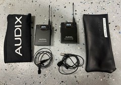 Used Audix B60 Bodypack Transmitters (522 to 586 MHz) L5 & ADX 10 Mics – Tested!