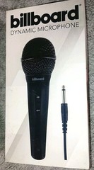BILLBOARD Dynamic Microphone BB2722 Sealed Karaoke Mic Singing Record Speaker