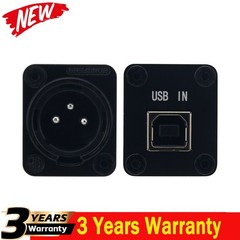 USB to AES Audio Converter with Digital Isolation Transformer for Studio Mixer