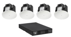 4 JBL Control 426C/T 6.5″ Commercial 70v Ceiling Speakers+Crown Amp 4 Restaurant