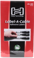 Hosa – LBL-466 – Peel and Stick Vinyl Cable Labels – 60 Pieces