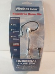 Hands Free Small Boom Mic 2.5mm Universal Light Weight