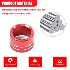 Centre Console Sound Volume Knob Trim Cover Compatible with 2024 2025 2026