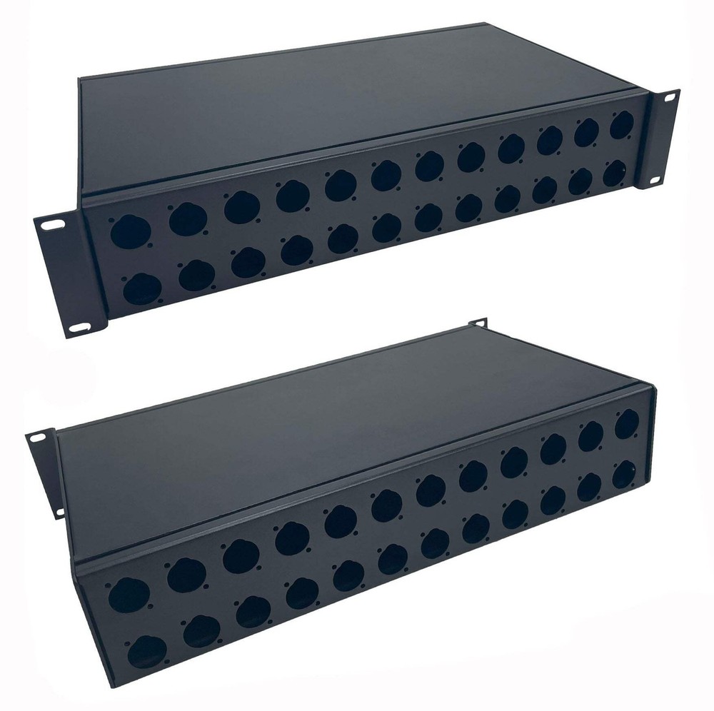 PROCRAFT ARBN-2U-10-V 2U 10″ Deep All Aluminum 19″ Rack Mount Project Box -USA