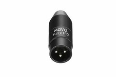 Movo FXLR-PRO 3.5mm Female Microphone Adapter to 3-pin XLR Male
