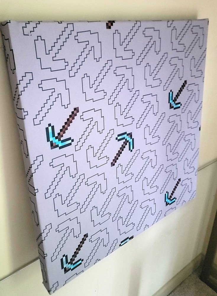 Mine Craft Sound Absorbing Acoustic Wall Panel