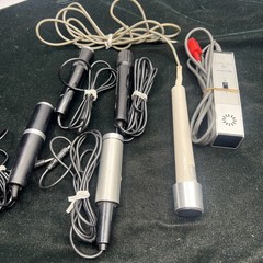 Lot of Four Vintage Microphones, all untested, Small Sony Electrophonic Mixed