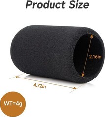 Hyperx Quadcast Windscreen – Microphone Foam Covers Pop Filter Compatible with H