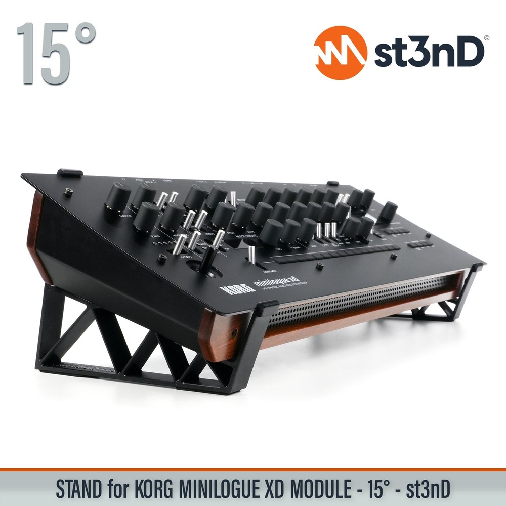 STAND for KORG MINILOGUE XD MODULE – 15°
