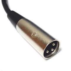 6 Pack Lot XLR Shielded Balanced Microphone Mic Audio Cable Male to Female 25ft