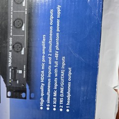 Tascam US-1200 USB 2.0 Audio Interface 6in 2out 96k/24bit Rackmount