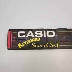 Casio Keyboard stand CS-3 USA 49-61 key sit or stand holds 110 pounds New 1997