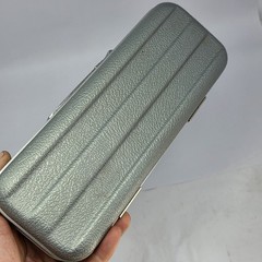 Vintage Peavey Microphone Replacement Hard Shell Protective Case Gray AS IS