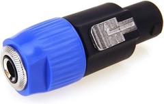High-Speed Speakon to 1/4 Adapter Connector for Superior Audio Performance