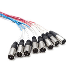 – Sash-8X35 – 8 Channel XLR Send Sub Snake Cable – 35 Feet