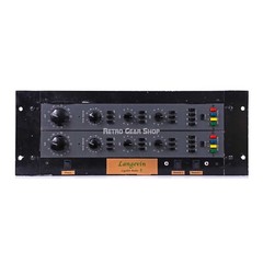 Langevin AM401A Vintage Preamp Equalizer Racked Stereo Pair with PSU