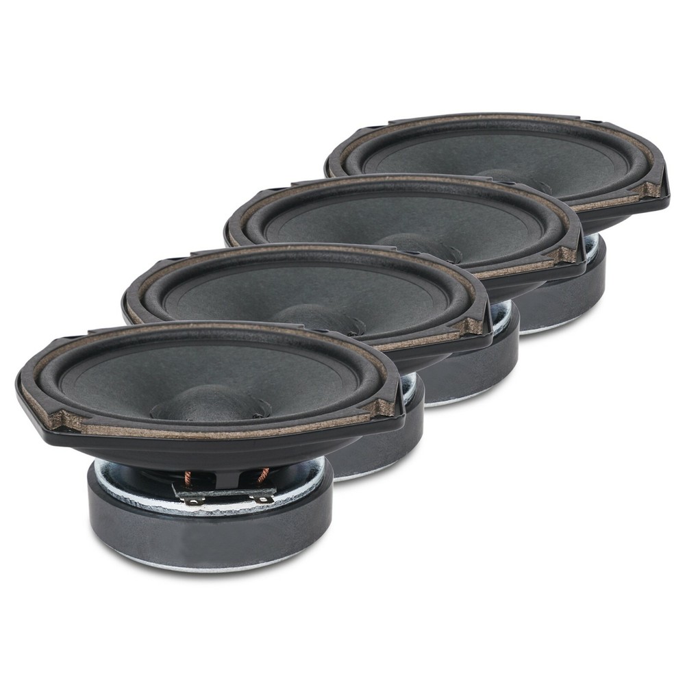 OPEN BOX:Sound Town 4-Pack 5″ Full Range Driver Column Speaker (STLF-C4-4PACK-R)