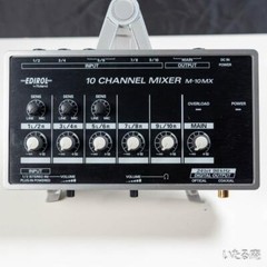 Roland M-10MX 10 Channel Stereo Mixer Edirol Portable Battery M10MX Digital