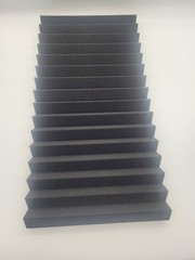 Read Please! Thickened 2x12x12 Inches Wedges Acoustic Panels Sound Absorbing