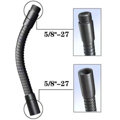 Gooseneck Mic Podium & Cellphone Stand Holder with 13inch Flexible Metal Hose…
