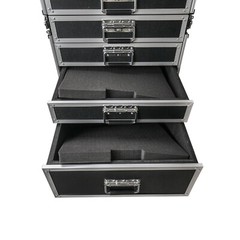 Sound Town 5-Drawer Stage / Studio Storage Road Case w/Two Tables STRC-PROW2T5D