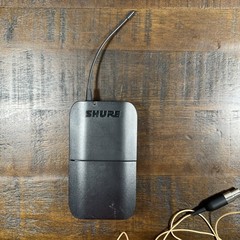Shure BLX1 H9 wireless transmitter + Microflex earset microphone MX153T/O-TQG