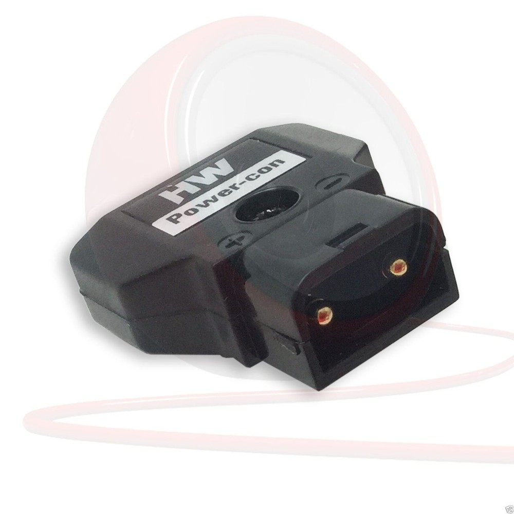 Male D-TAP Pro Camera Power Plug Connector. DSLR Camcorder DC Rig