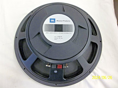 Vintage JBL E140-8 Bass Speaker – 200 WRMS, 15 inch, 8 ohms – Works Perfect