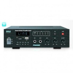 Pyle PFA600BU Wireless Bluetooth Karaoke Amplifier Receiver System, 300 Watts