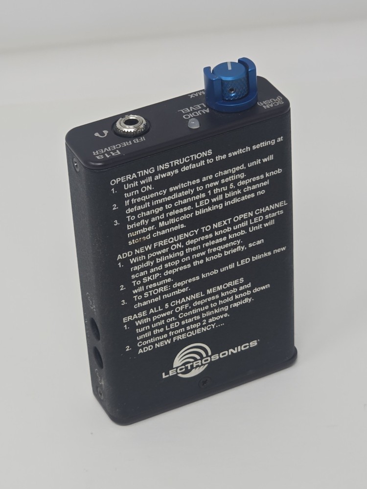 Lectrosonics IFBR1a R1a IFB Receiver BL26 Block 26*excellent*