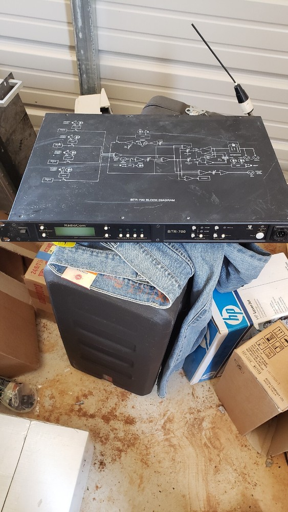 Telex RadioCom BTR-700 Wireless Intercom Radio Base Station Used