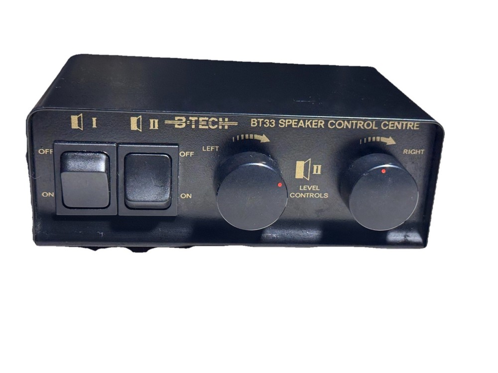 B-Tech BT33 Speaker Control Centre – No Accessories
