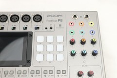 ZOOM PodTrak P8 Workstation for Podcast Recorder 6 XLR microphone inputs