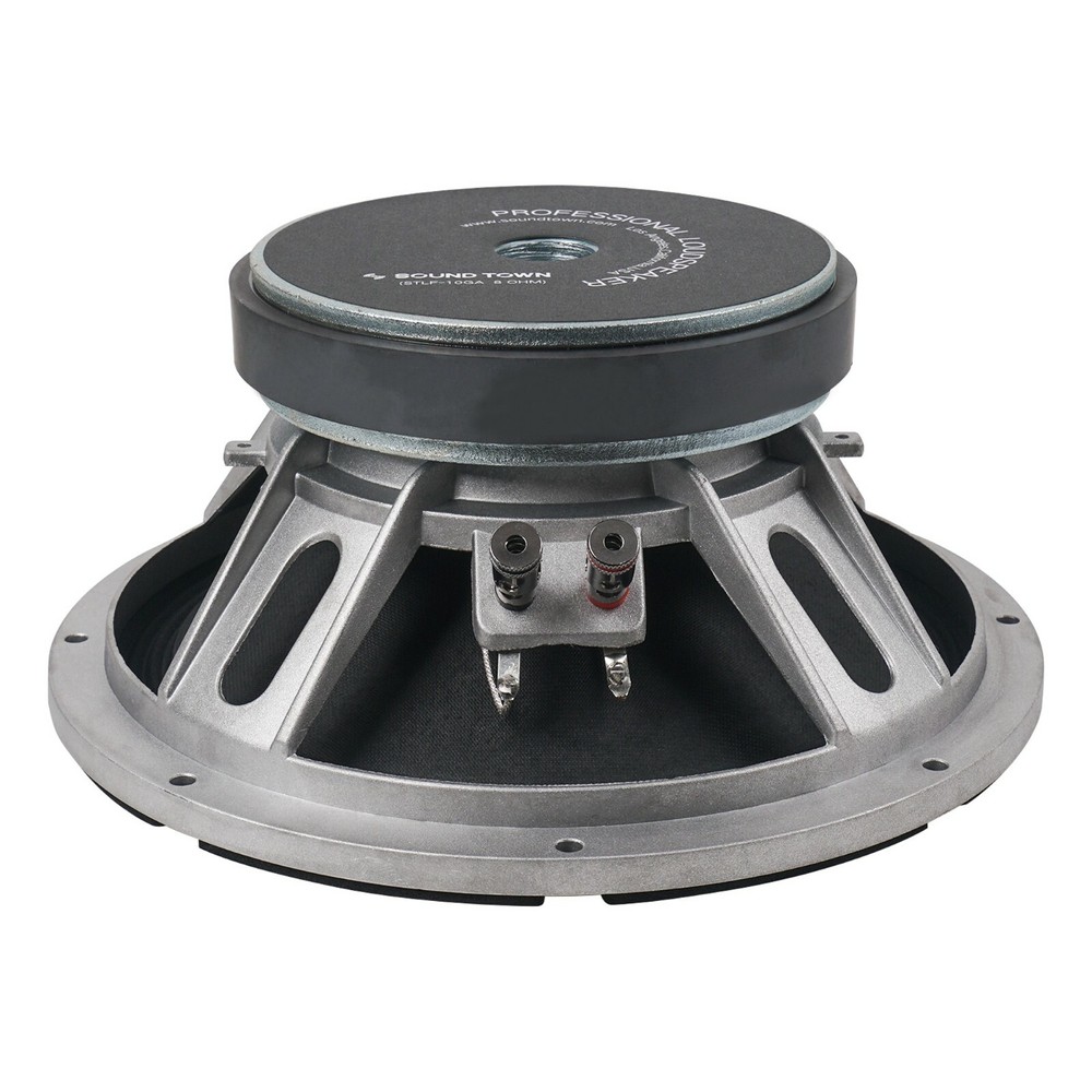Sound Town 10″ 250W Cast Aluminum Frame Woofer, PA/DJ Replacement (STLF-10GA)
